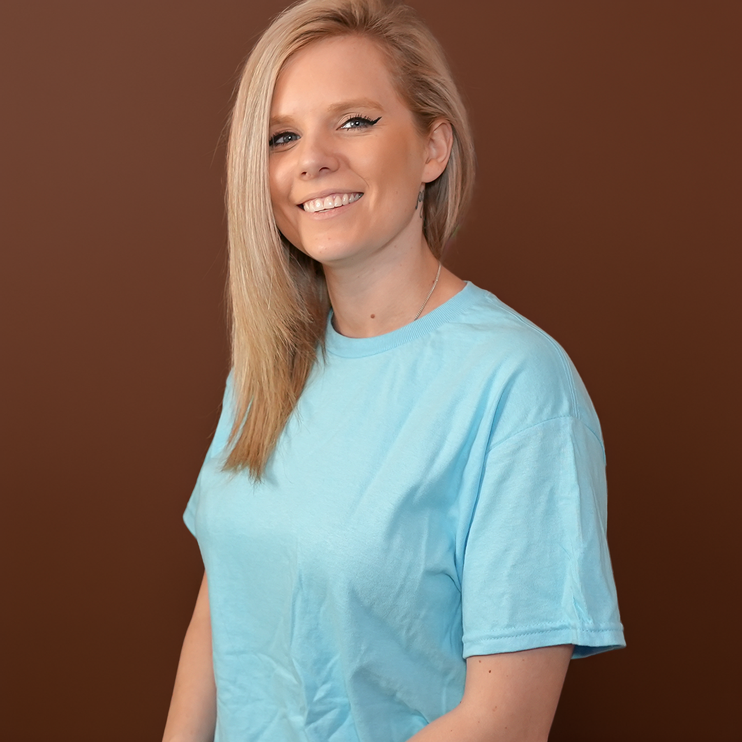 VEGAN For The Animals - T-Shirt - Sky Blue