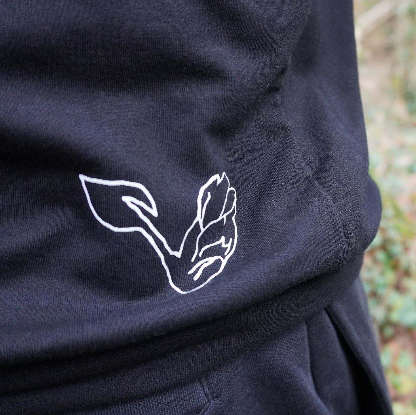 FLEX Performance - Vegan Gym Hoodie - Black