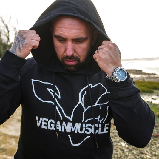 FLEX Performance - Vegan Gym Hoodie - Black
