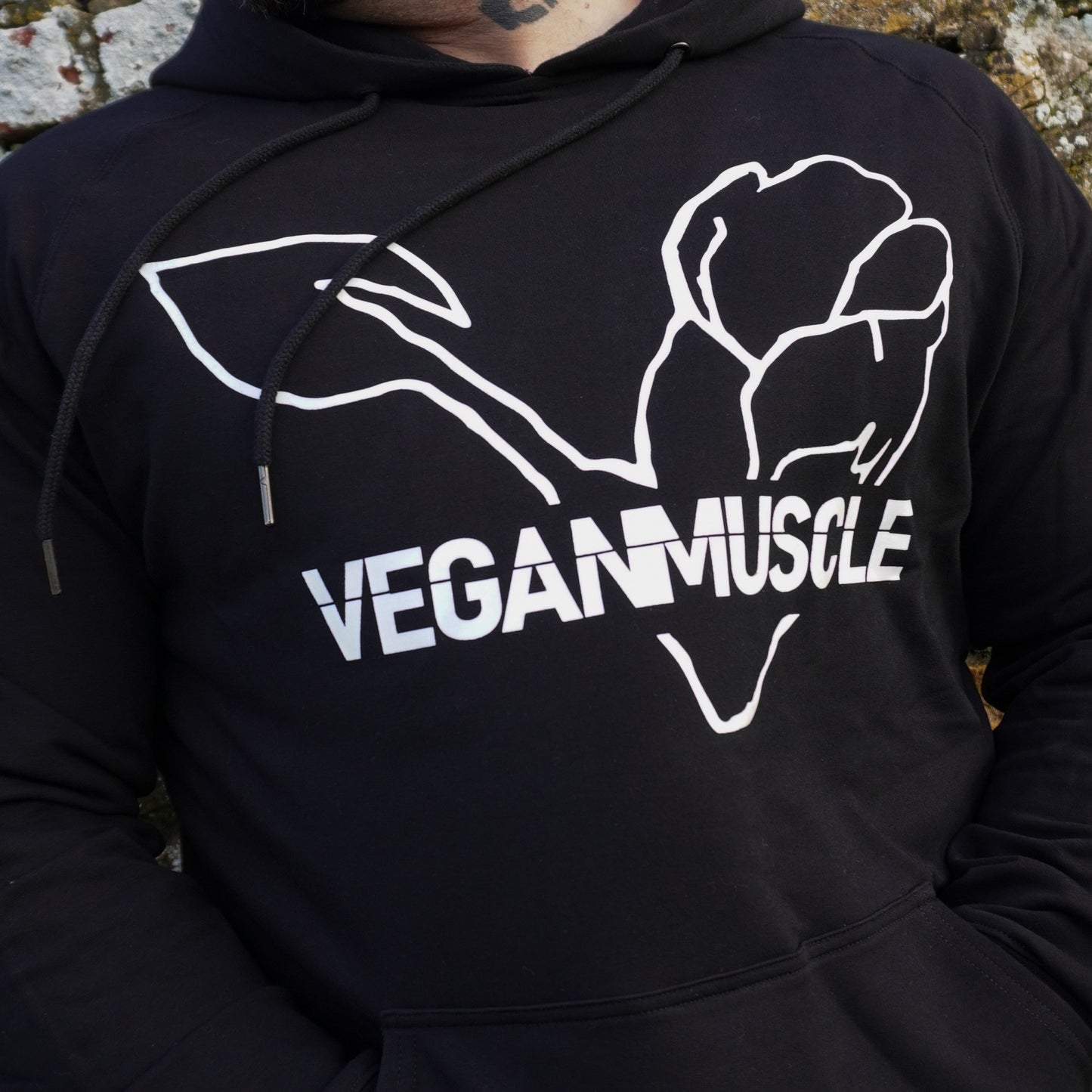 FLEX Performance - Vegan Gym Hoodie - Black