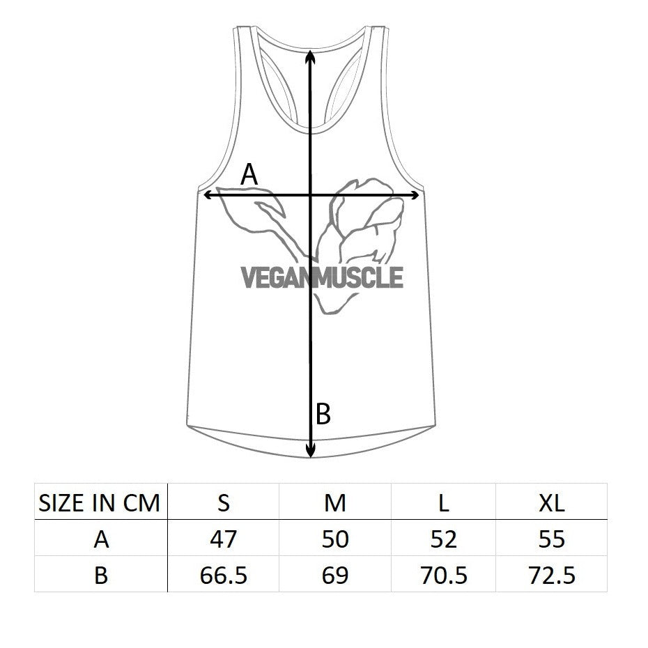 FREEDOM - Bamboo Vegan Gym Vest - Black