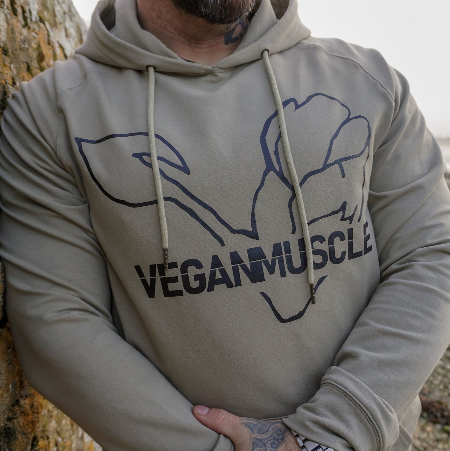 FLEX Performance - Vegan Gym Hoodie - Grey