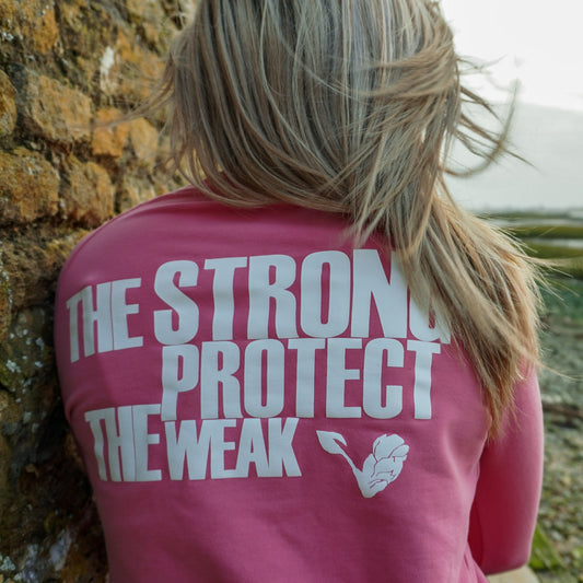 S.P.T.W Crew - Pink - Vegan Sweatshirt