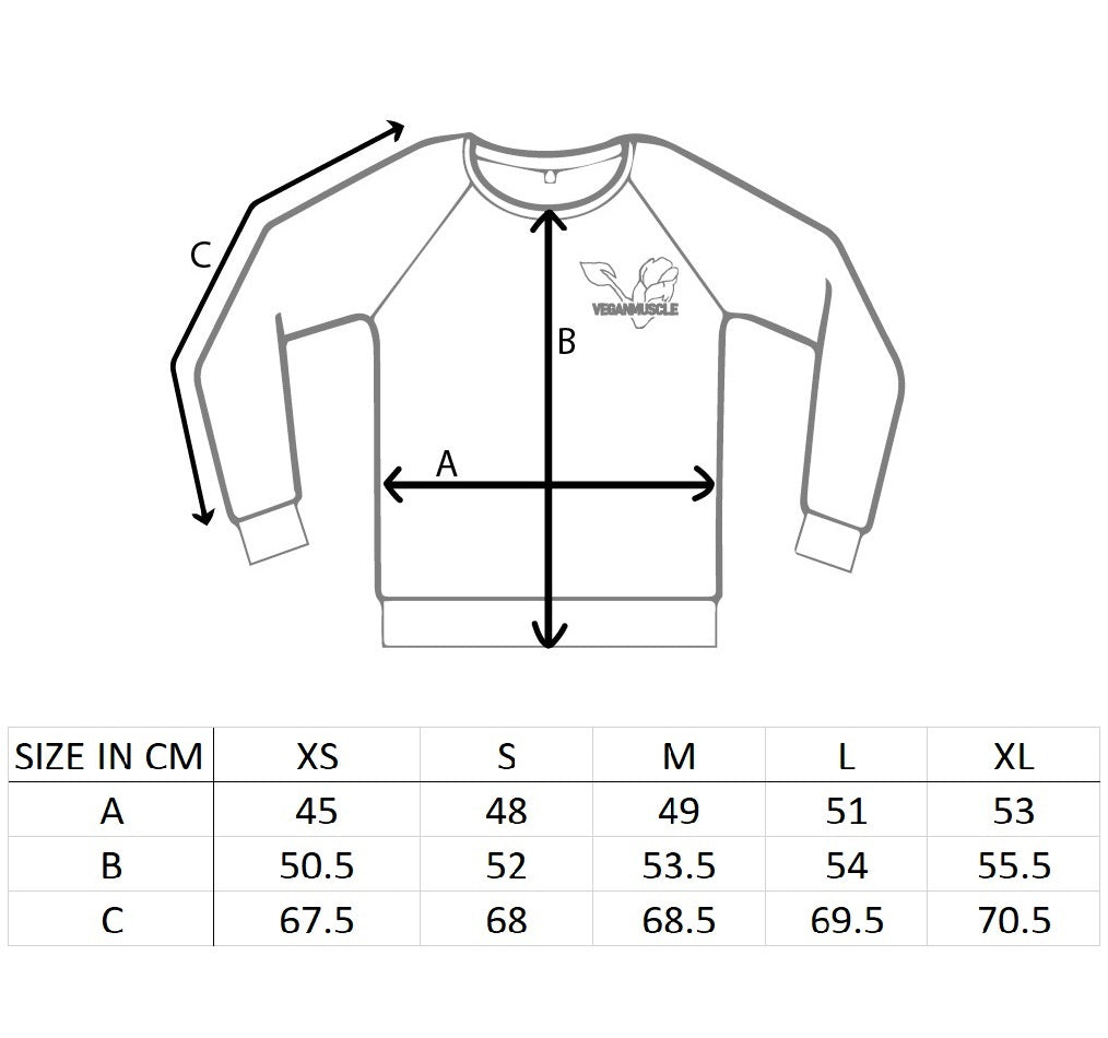 S.P.T.W Crew - Black - Vegan Sweatshirt