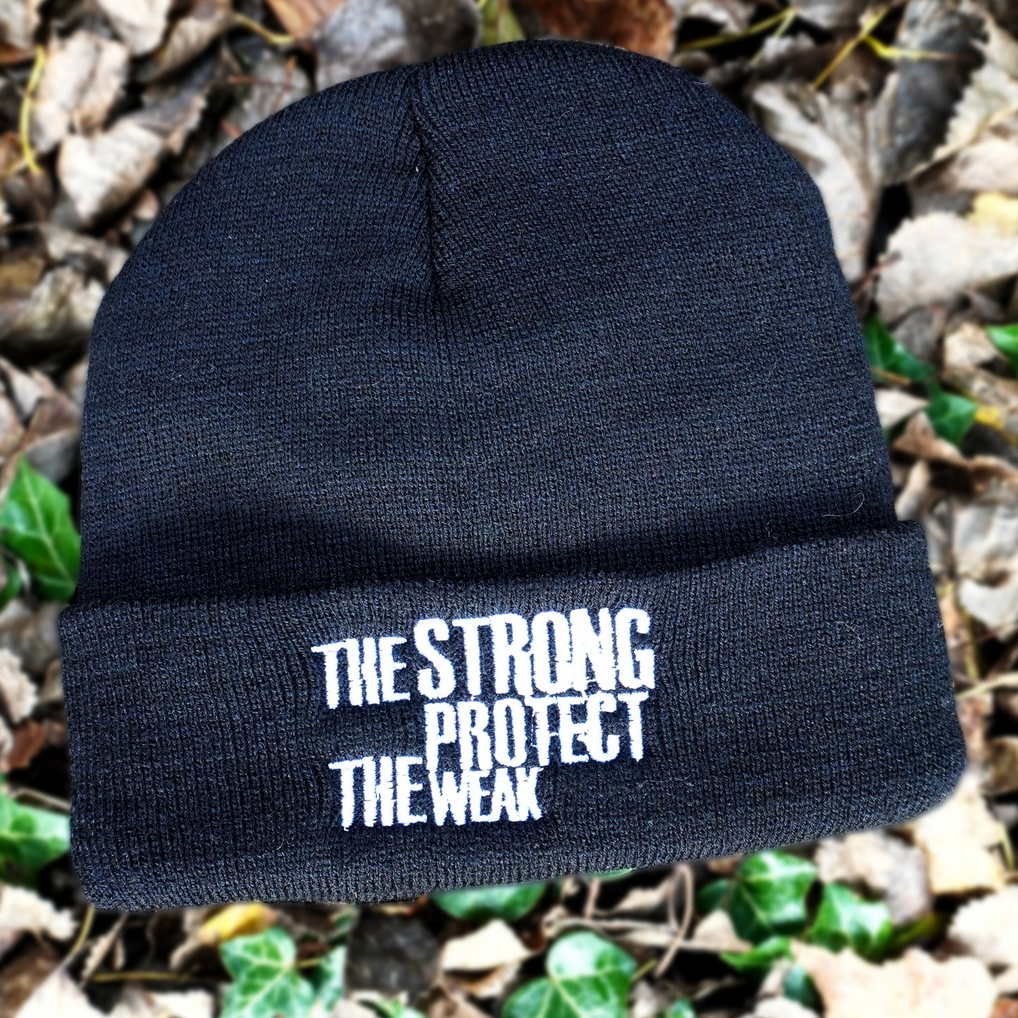 Beanie hat S.P.T.W - BLACK