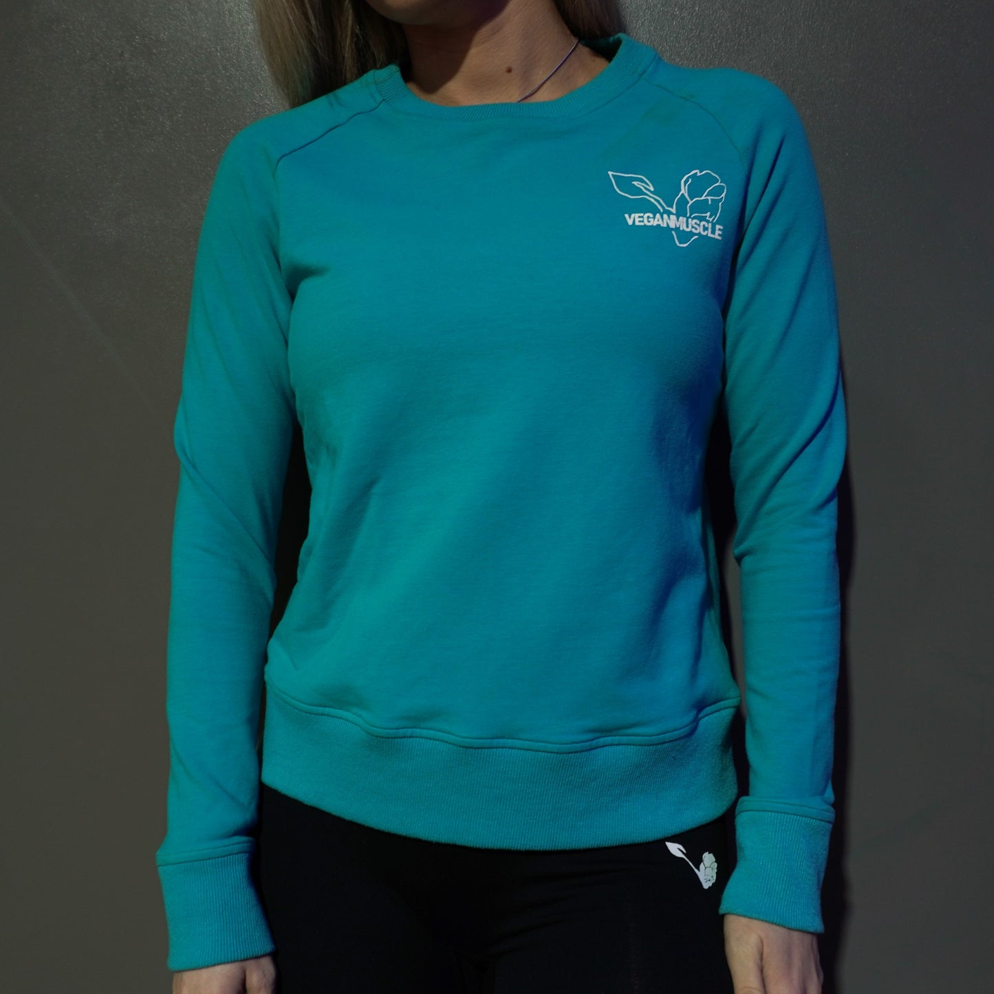 S.P.T.W Crew - Aqua Blue - Vegan Sweatshirt