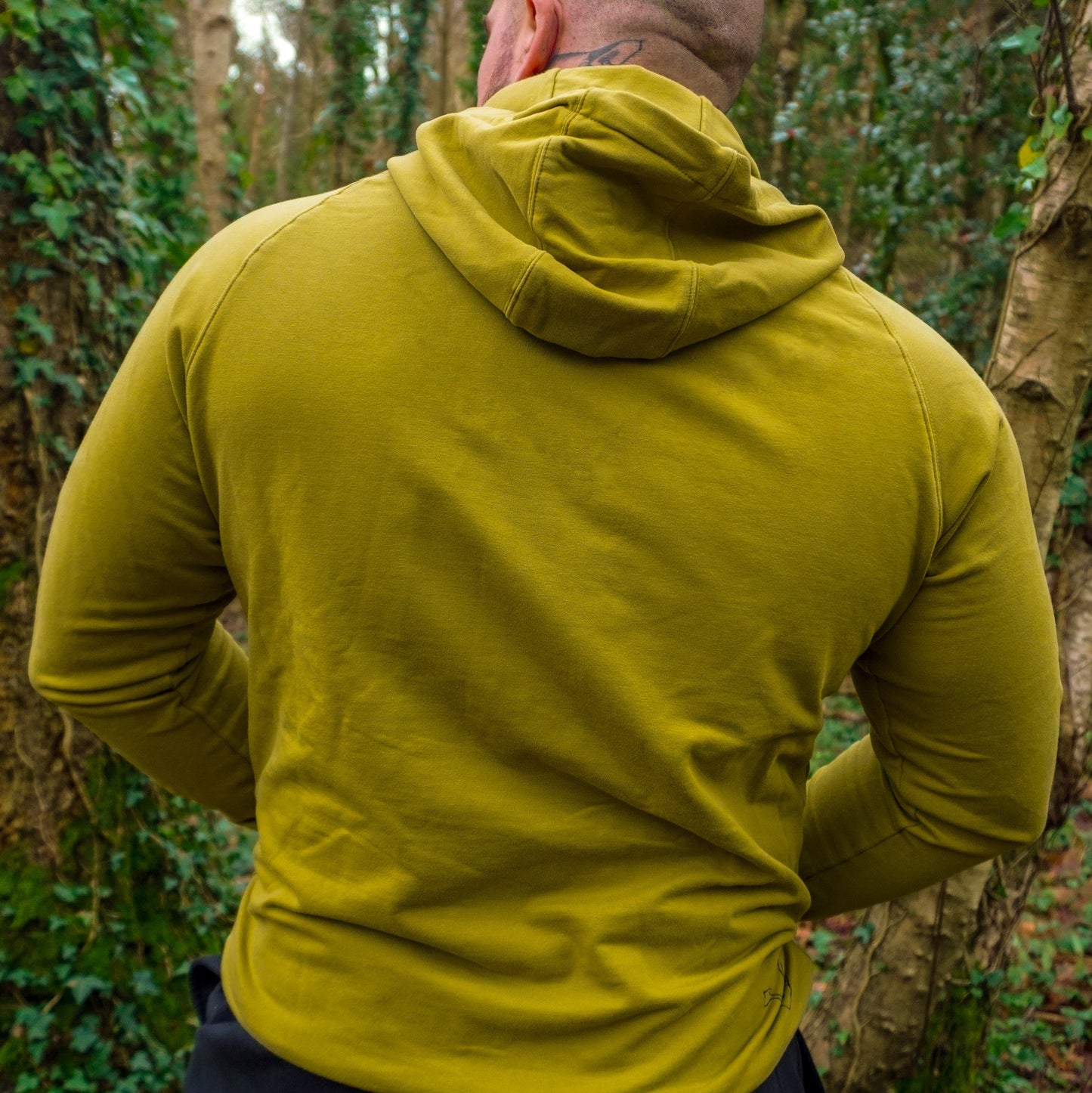 FLEX Performance - Vegan Gym Hoodie - Khaki Green